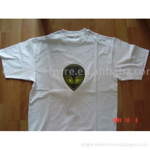 EL T-Shirt,EL sheet,EL light,EL inverter EL T-Shirt,EL light,EL sheet,EL panel,EL MUSIC T-SHIRT